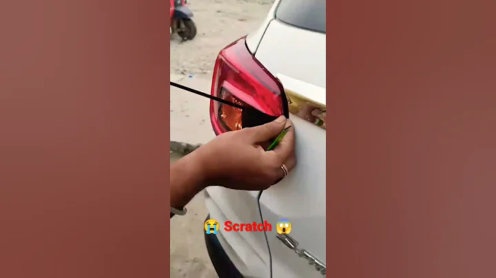 Suzuki S presso Rear Tail light Glass 😭 Scratch modified 😱 #shorts #suzukispresso #viral #wrap