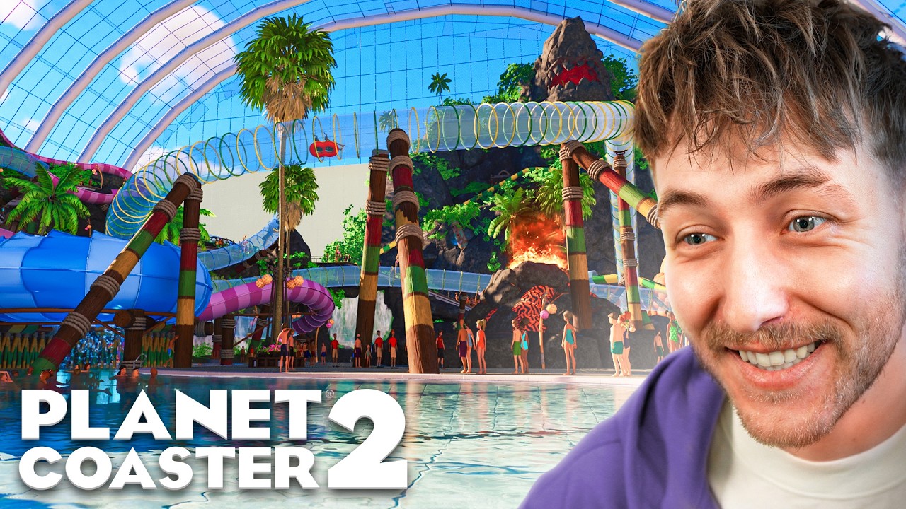 Zieke Planet Coaster 2 Water/Disney parken!