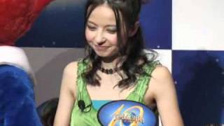ＵＳＪ大使のベッキーがサプライズに大興奮＝ＵＳＪイベント発表会