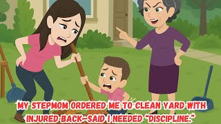My Stepmom Ordered Me to Clean Yard With Injured Back—Said I Needed “Discipline.”