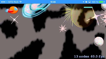sprite-kit Space Shooter game