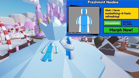 How To Get Freshmint Noobie | Candyland Part 2 | Find The Noobies Morphs Roblox
