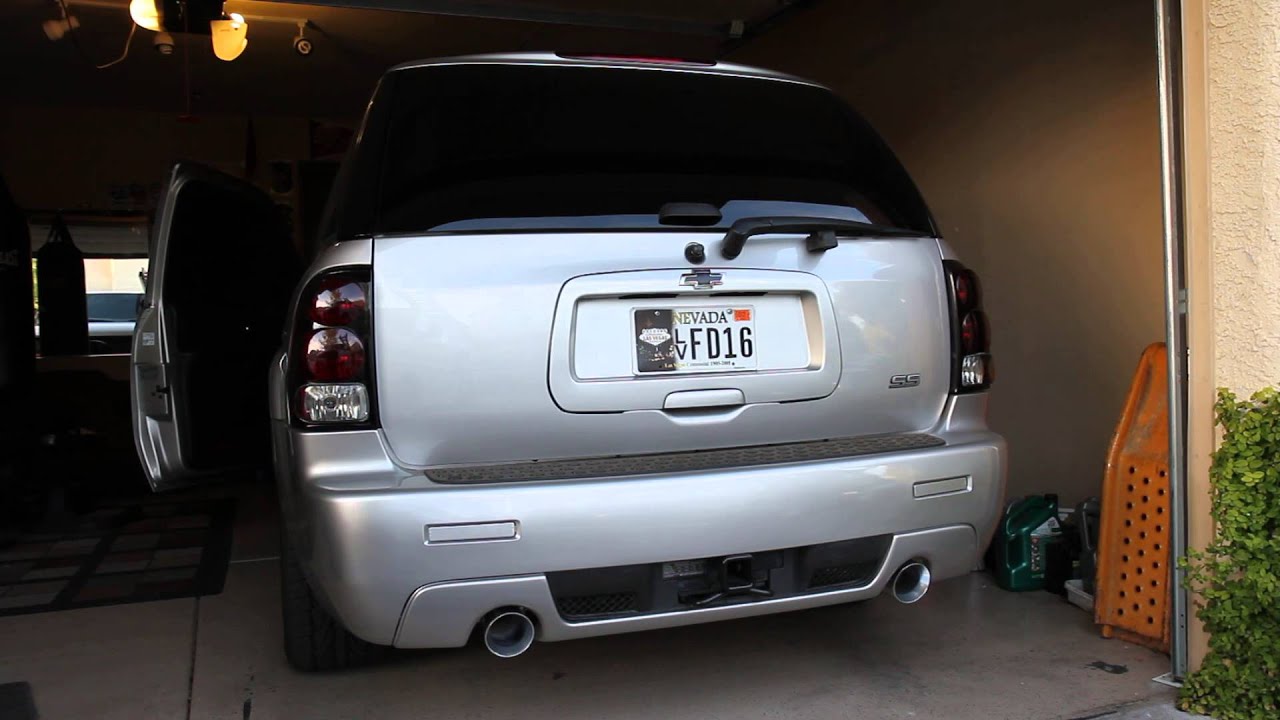 trailblazer ss borla proxs true dual exhaust - YouTube