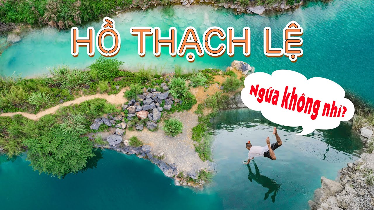 Nghe lời người dân nhảy thử xuống hồ Thạch Lệ - Tuyệt Tình Cốc Hải Phòng để xem có ngứa hay không