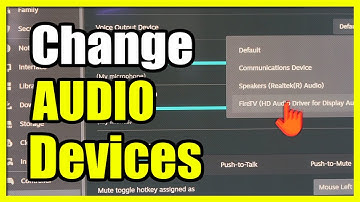 How to Change your Speakers or Headset on STEAM PC (Settings Tutorial)