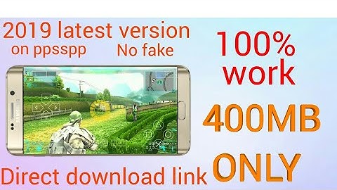 How to download Tom Clancy ghost recon predator in ppsspp on Android