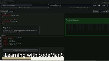 Learn HTML & CSS | FreeCodeCamp Build a Piano: Step 24