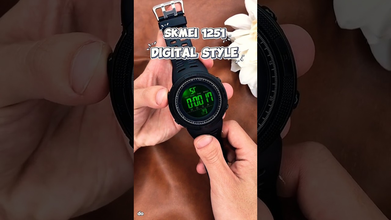 Водонепроницаемые цифровые часы SKMEI 1251 для мужчин 
