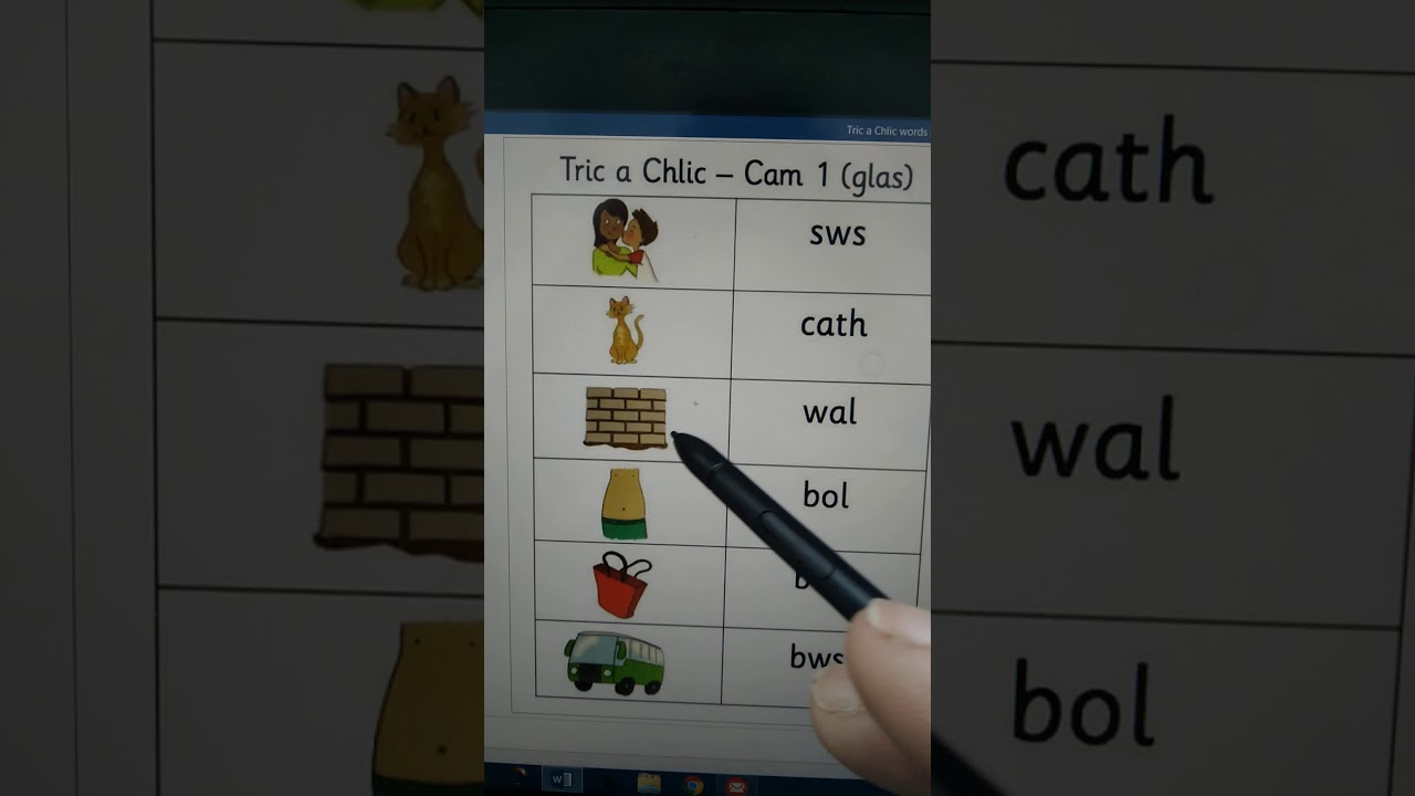 Key Words Tric a Chlic Stage 2 Glas First Set YouTube