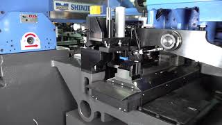 Shinjin Smstc Va1200 Automatic Infeed Circular Saw Cutting Machine For Metal Plate.