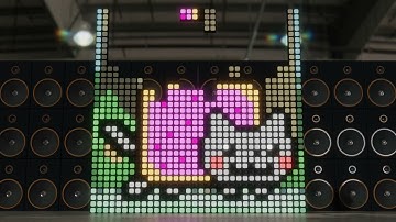 Nyan Cat in Tetris | Pixel Art Tetris Animation #2