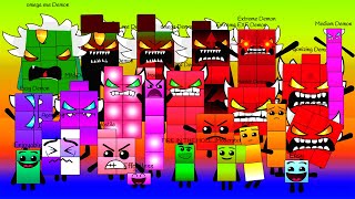 Difficultyblocks Band Halves 0.5 - 12 Omega Exe Denom Super Band