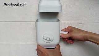 Prestantious 2”x3”  Downspout Diverter for Rain Barrel, Collect and Recycle Rainwater Solutions