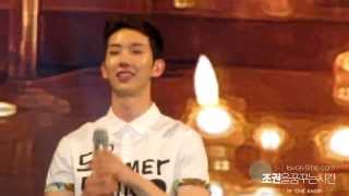 130809 2AM 촛불하나 조권 JoKwon focus fancam
