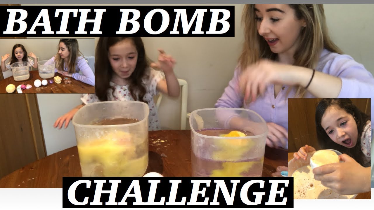 LUSH BATH BOMB TEST CHALLENGE/ FIND THE FIZZY BATH BOMBS CHALLENGE ...