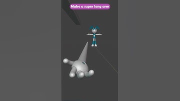 Making STRETCHY ARMS in Blender! #mlaatr #animation #blender3d