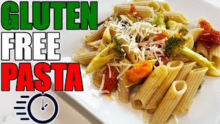 QUICK COOKING - EASY (GLUTEN FREE & DAIRY FREE) BROWN RICE PASTA RECIPE | DELICIOUS & NUTRITIOUS