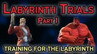 Labyrinth Trials -- Training for the Labyrinth Part 1 - Marvel Contest of Champions