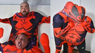 Can 2 Fat Man Dress Up 1 Superhero Costume