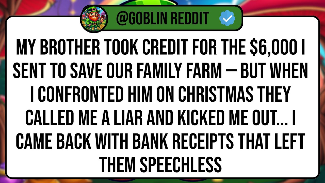 My Brother Took Credit For The $6,000 I Sent To Save Our Family Farm — But When I Confronted Him ...