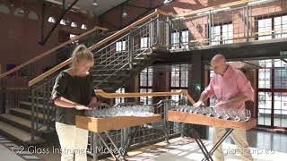 Astor Piazzola - Liebertango played on G2 glass harps