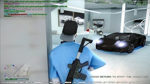 GTA [SA-MP] UIF server - Punchinello ft. [PoliceGirl] - Lamborghini Aventador LP700 Mod + ENB Config