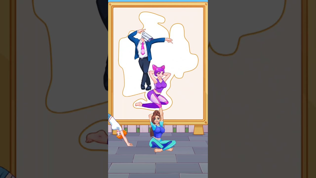 Pose To Hide Tricky Puzzle Hilarious Fails Puzzlegame Gaming Mobilegame Shorts Funny