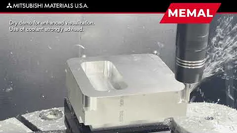High-Performance Aluminum Machining with the Mitsubishi Materials MEMAL Series End Mills