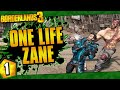 Borderlands 3 | One Life Zane Funny Moments And Drops | Day #1