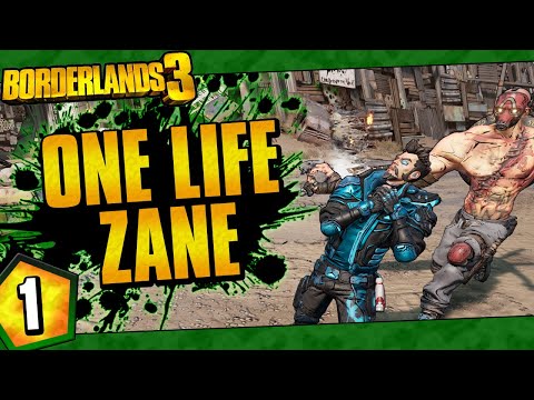 Borderlands 3 | One Life Zane Funny Moments And Drops | Day #1