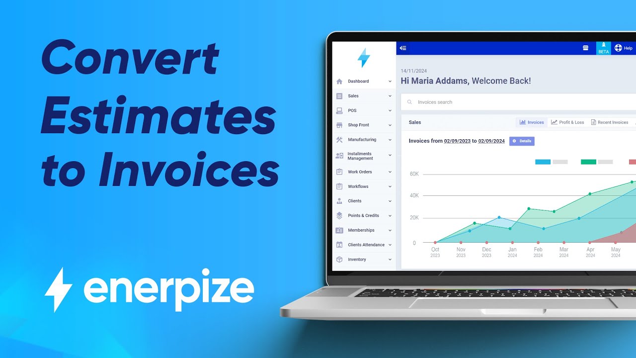 How to Create an Estimate and Convert It to A Sales Invoice - YouTube