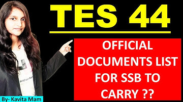 TES 44 SSB OFFICIAL DOCUMENTS LIST | TES 44 CUTOFF LIST | TES 44 SSB DATES | GOVTCRACKERS