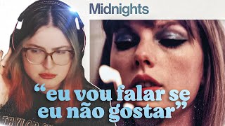 ouvindo o midnights pela primeira vez