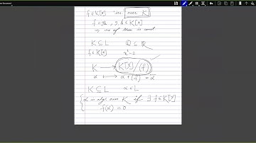 Field extensions, Part 1