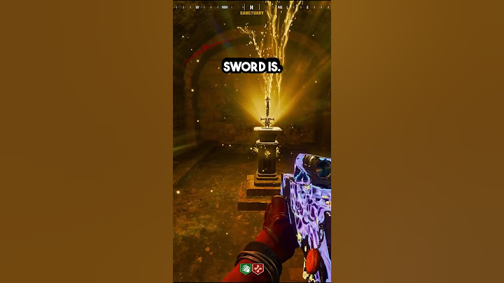 HOW TO UPGRADE THE LION SWORD IN ZOMBIES (CITADELLE DES MORTS) #BO6 #COD #codzombies
