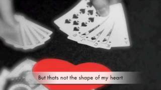 shape of my heart - lyrics - www.abitofenglish.com
