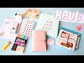 Huge Stationery Haul!! Bullet Journal, Traveler's Notebook, Stickers, and More!