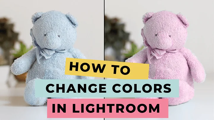 How to Change The Colour of Anything in Lightroom!