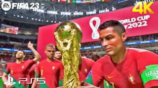 FIFA 23 - Portugal vs Serbia - World Cup 2022 Final | PS 5™ [4K60]