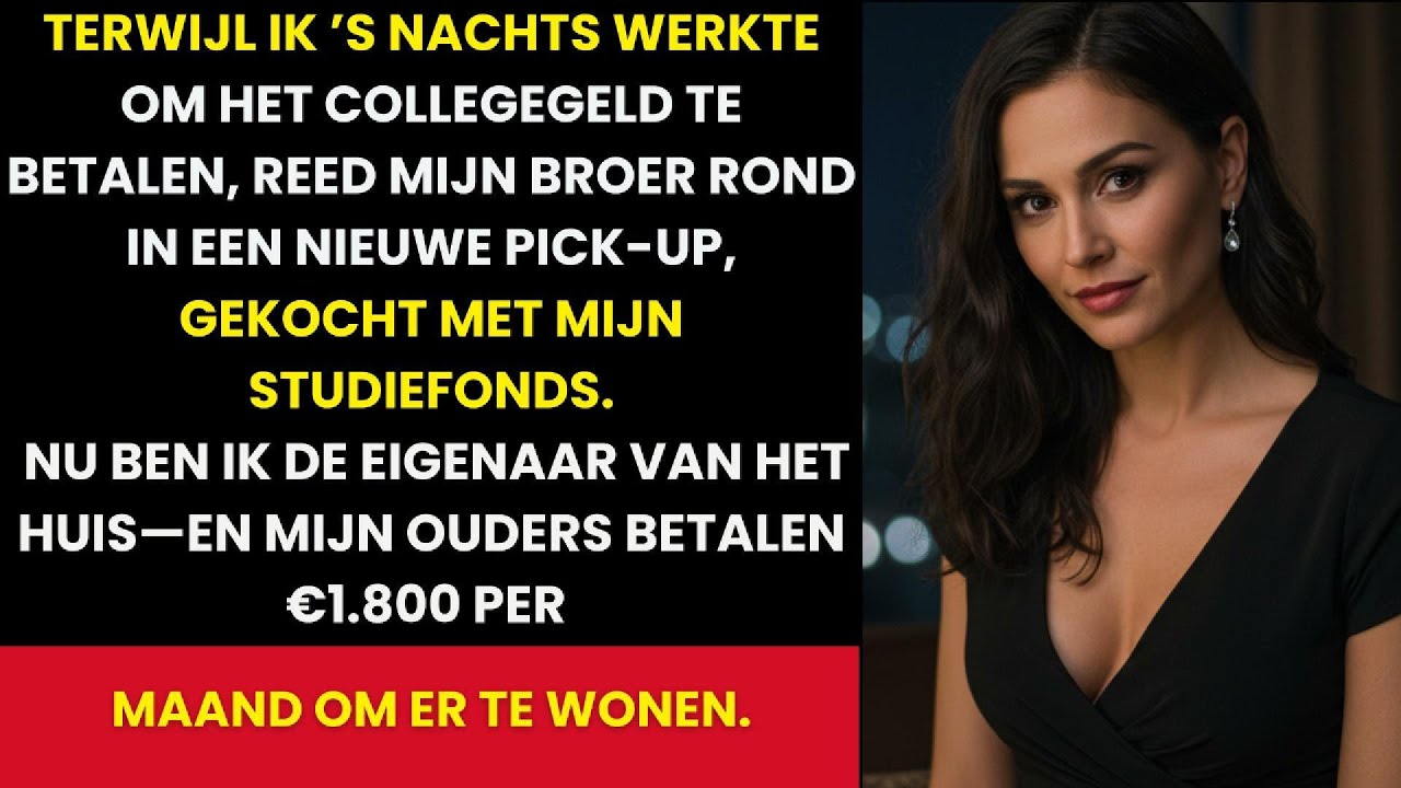 Papa gebruikte mijn erfenis voor de auto van mijn broer - nu betalen ze €1.800 per maand om hier te