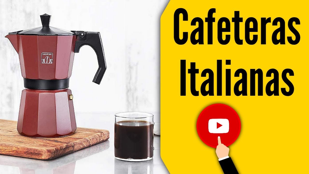 🥇 CAFETERAS ITALIANAS eléctricas ✔️ Las mejores cafeteras italianas en  amazon → Calidad y Precio - YouTube
