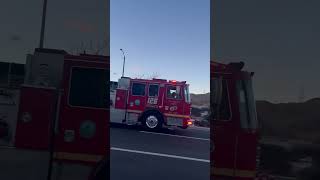 LACoFD Quint 126 responding code 3￼