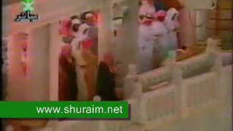 مقطع فيديو مميز - آخر سورة النجم وبداية سور القمر من تراويح 1419 هـ