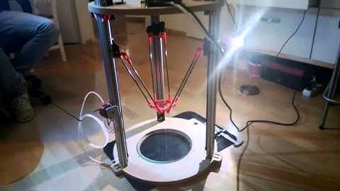 Dry run Delta type reprap