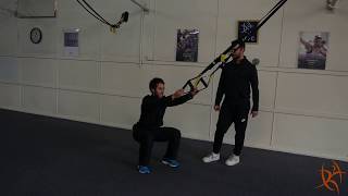 Exercise Tutorial: TRX Squat Jump