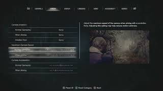 How to Reduce Motion Sickness - Resident Evil 4 Walkthrough 2023 Preset for Motion Sickness Options screenshot 5