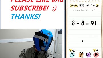 BRAIN TEST LEVEL 246 WALKTHROUGH WITH ANSWERS EXPLAINED