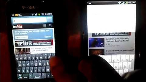 Review Google Chrome beta on Android ics vs regular browser
