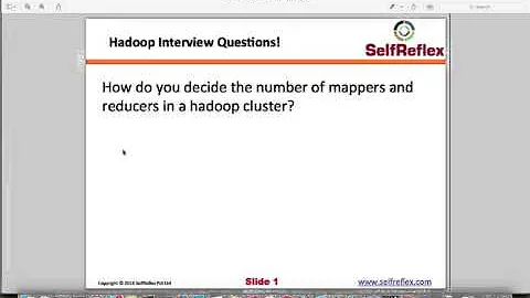 hadoop interview questions number of mappers and reducers