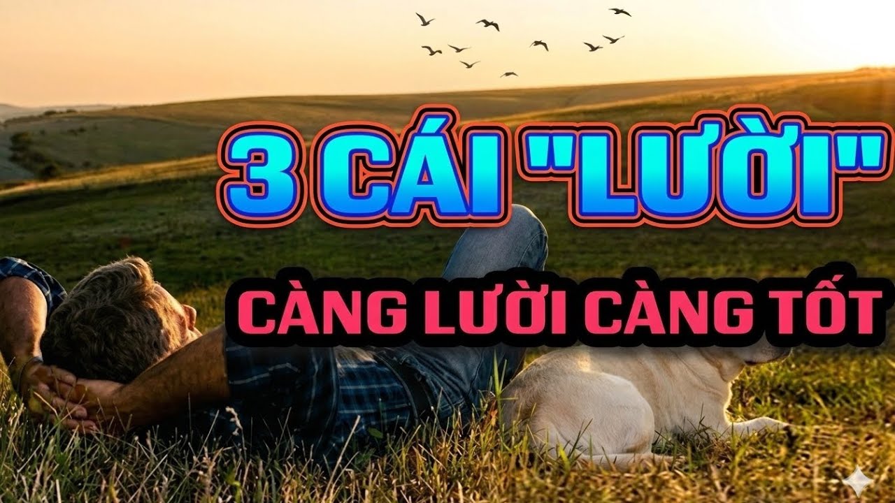3 Cái Lười Càng Lười Càng Tốt | Tâm Và Trí